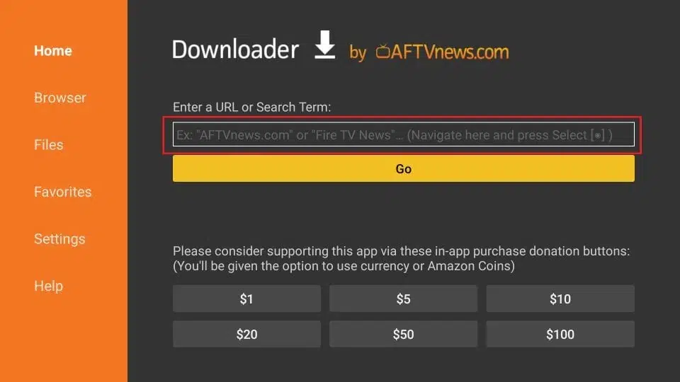 lancez l'application Downloader IPTV Smarters pro